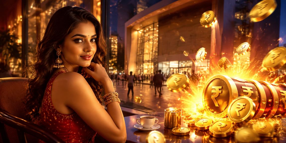Indian player enjoying slot machine game online