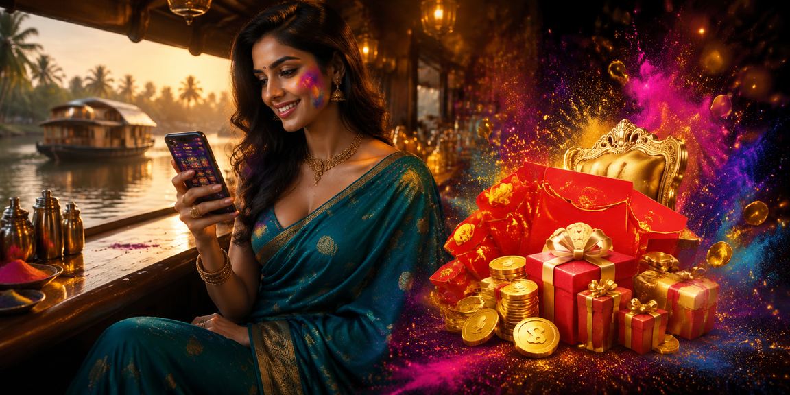 Kerala VIP bonus player enjoying festive gaming